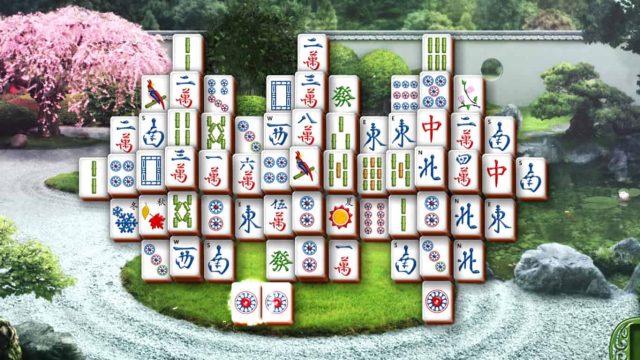 Microsoft Mahjong on Windows 10