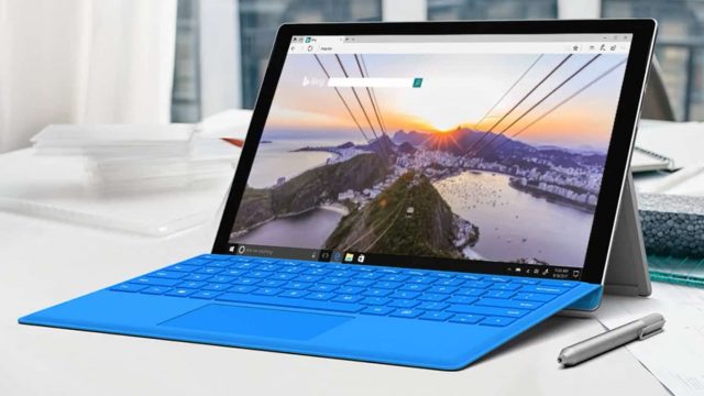 Microsoft Edge & Bing on Surface Pro