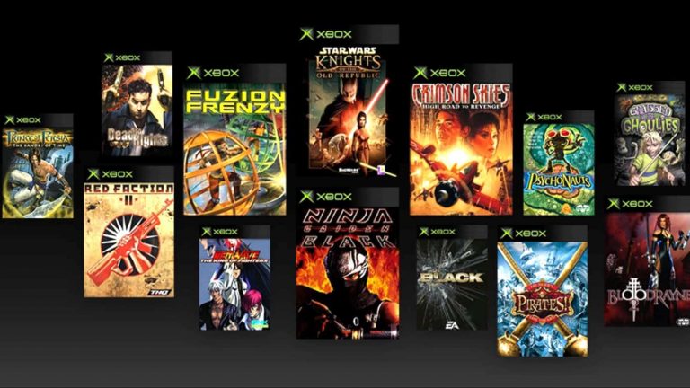 Backwards Compatible OG Xbox Video Games