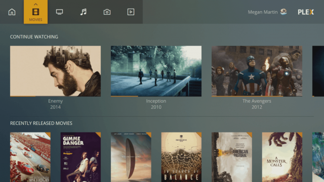 Plex app on Xbox One