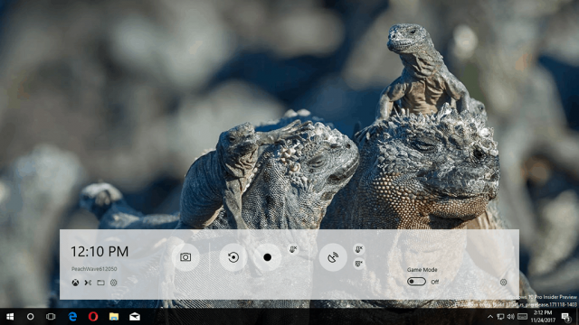 Game Bar Rework Windows 10 Redstone 4