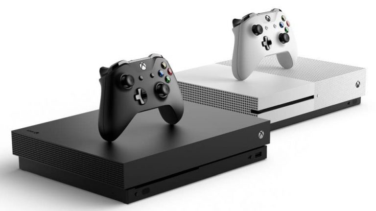 Xbox One X and S consoles