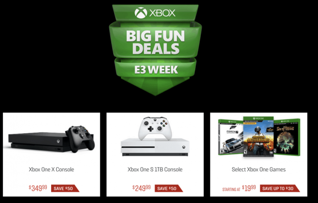 GameStop Xbox One X Sale - E3 2018