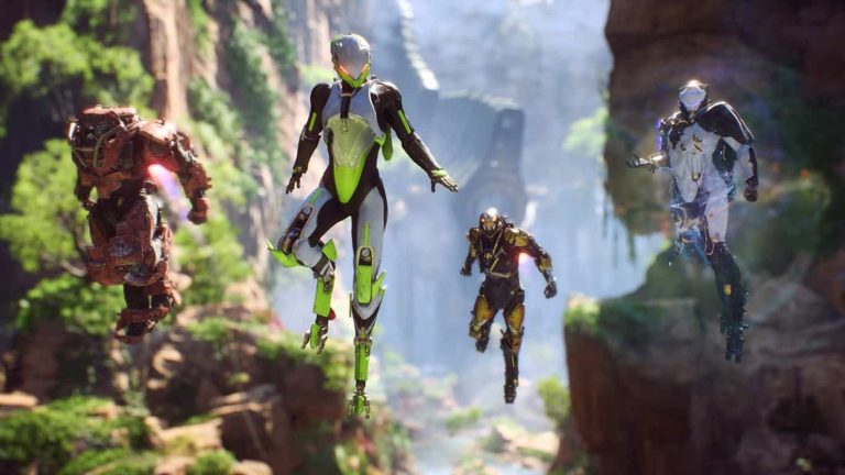 Anthem video game on Xbox One
