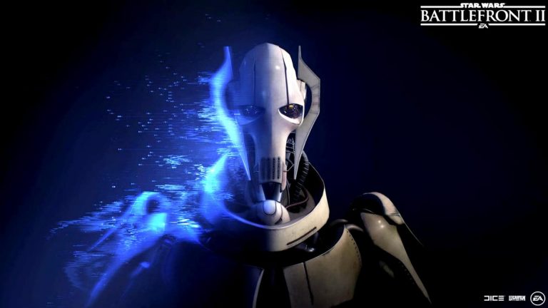 General Grievous from Star Wars Battlefront II video game on Xbox One