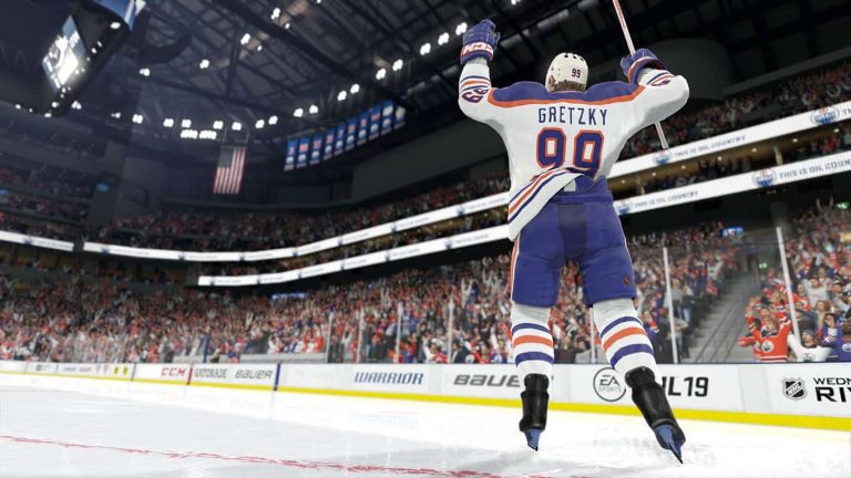EA SPORTS NHL 19 video game on Xbox One
