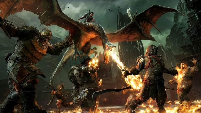 Middle-earth: Shadow of War video game on Xbox One