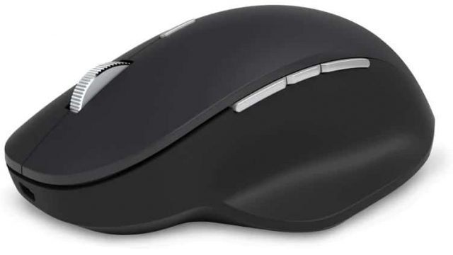 All black Precision Mouse