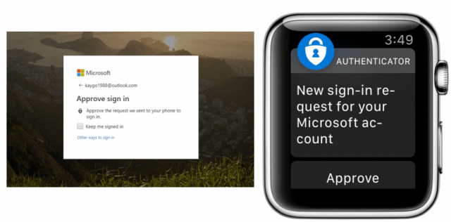 Microsoft Authenticator companion app for Apple Watch 3 1024x505 1