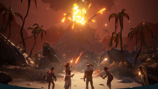 Sea of Thieves Forsaken Shores video game on Xbox One and Windows 10