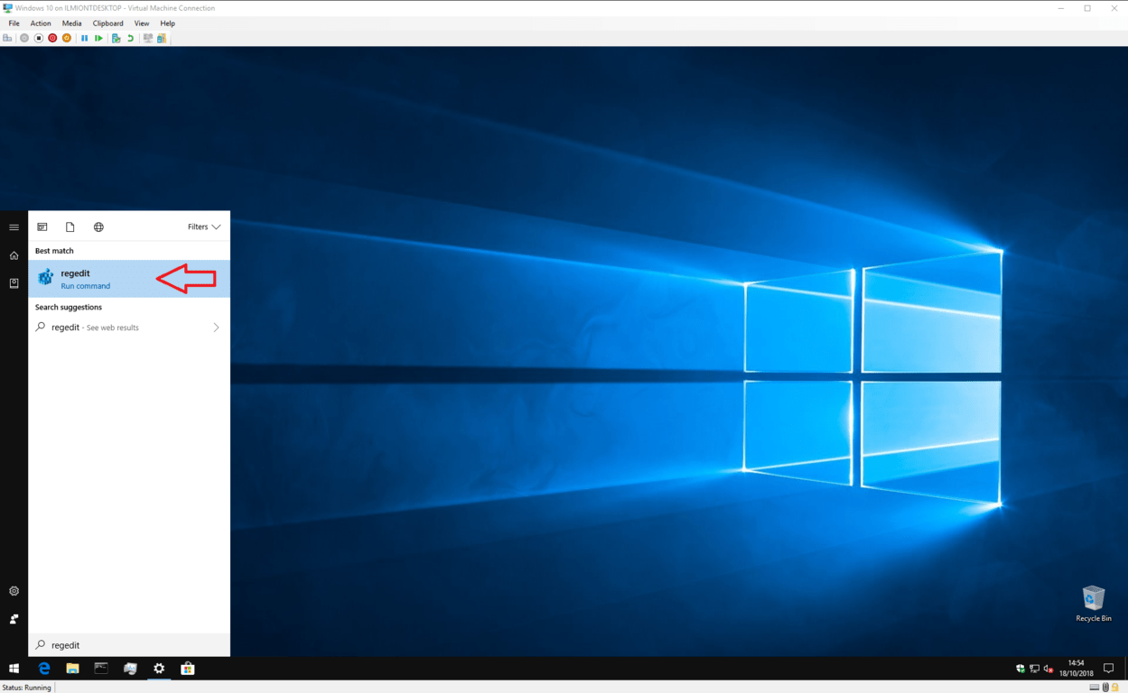 to be filled by o.e.m. windows 10