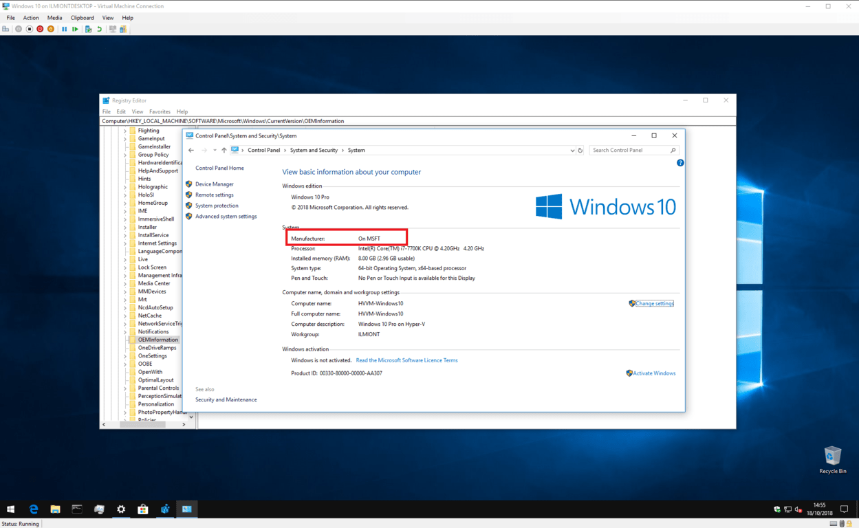 Windows 10 file details - netstorage