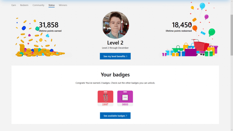 microsoft-rewards-begins-to-roll-out-badges-a-new-gamification-feature