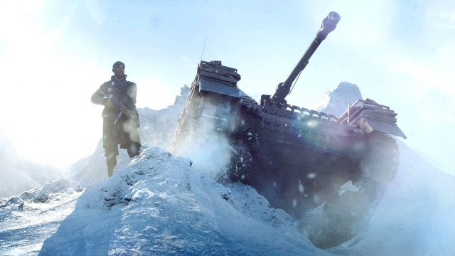 Battlefield V video game on Xbox One