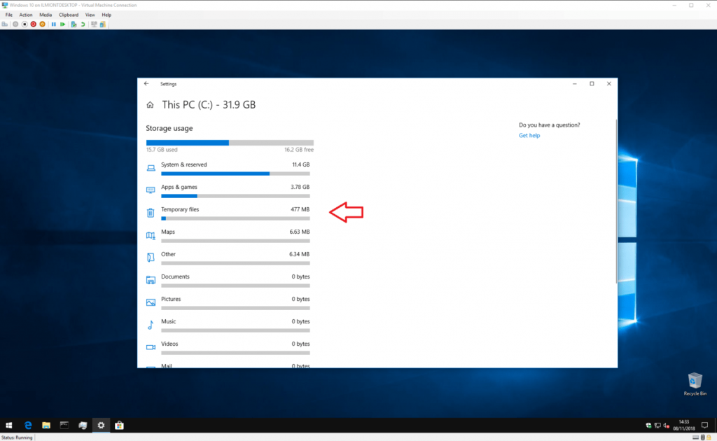 osx clean up disk space