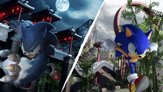 Sonic Unleashed video game on Xbox One