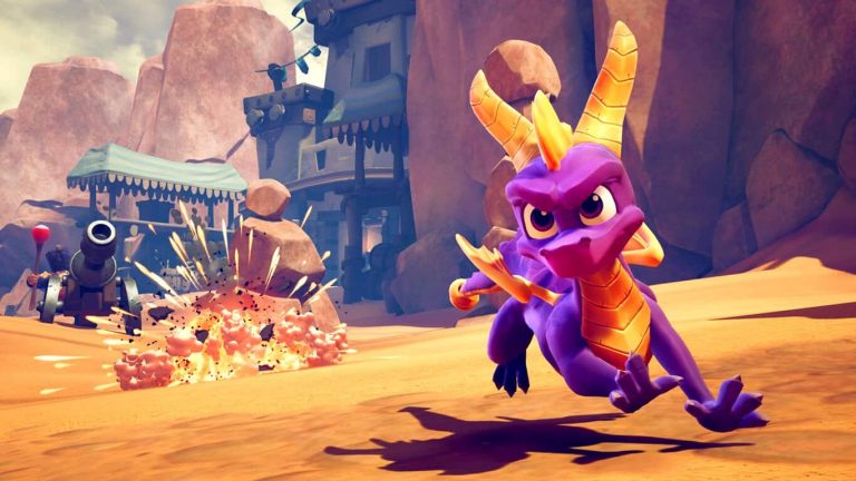 Spyro Reignited Trilogy video game on Xbox One