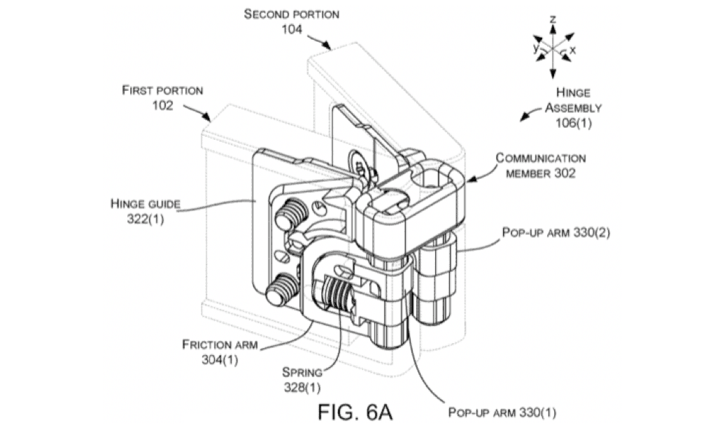 Latest Microsoft foldable device patent revelation shows locking hinges 1 Latest Microsoft foldable device patent revelation shows locking hinges onmsft.com December 13, 2018