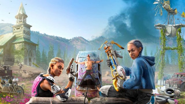 Far Cry New Dawn video game on Xbox One
