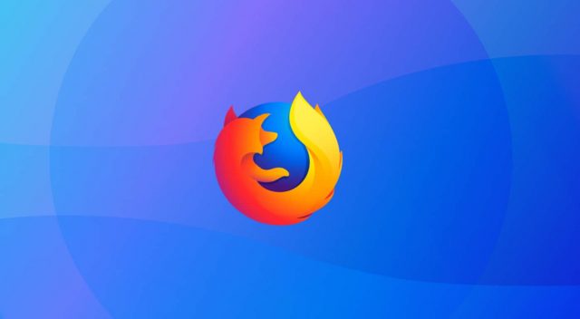 Mozilla Firefox browser on Windows 10