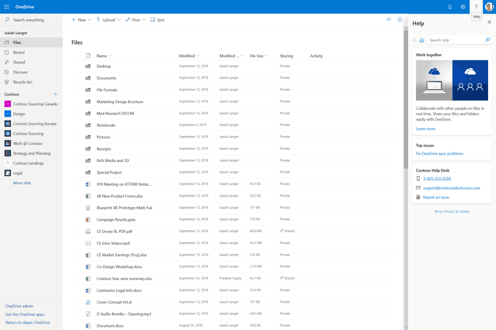Onedrive Web App Is Getting New File Hover Card And Updated Navigation