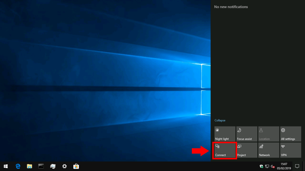 connect multiple displays windows 10