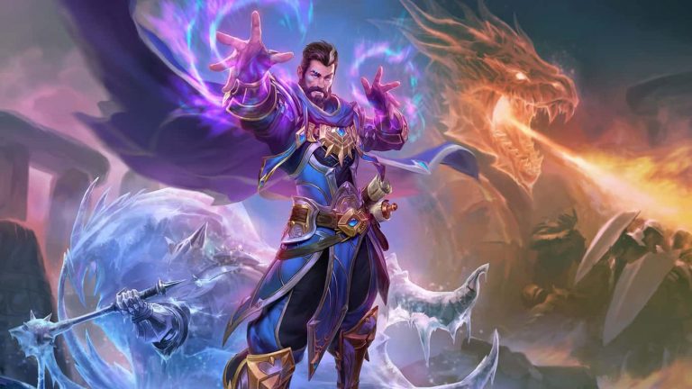 Merlin in Smite video game on Xbox One