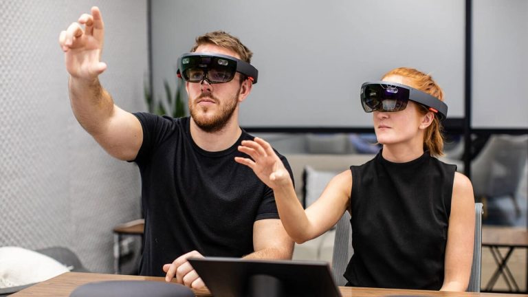 HoloLens in the new Microsoft Technology Centre in Sydney Australia