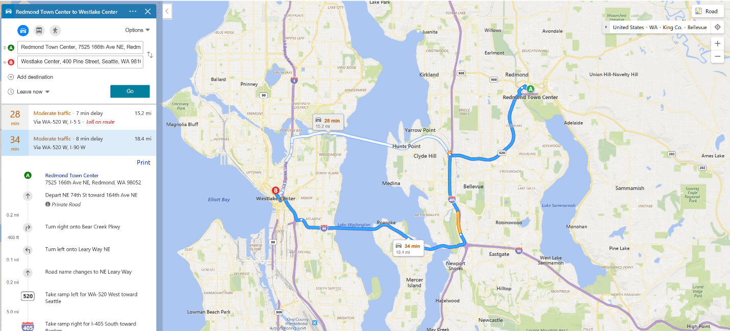 bing maps driving directions        <h3 class=