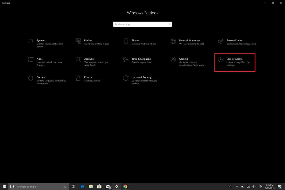 how to turn off narrator windows 10