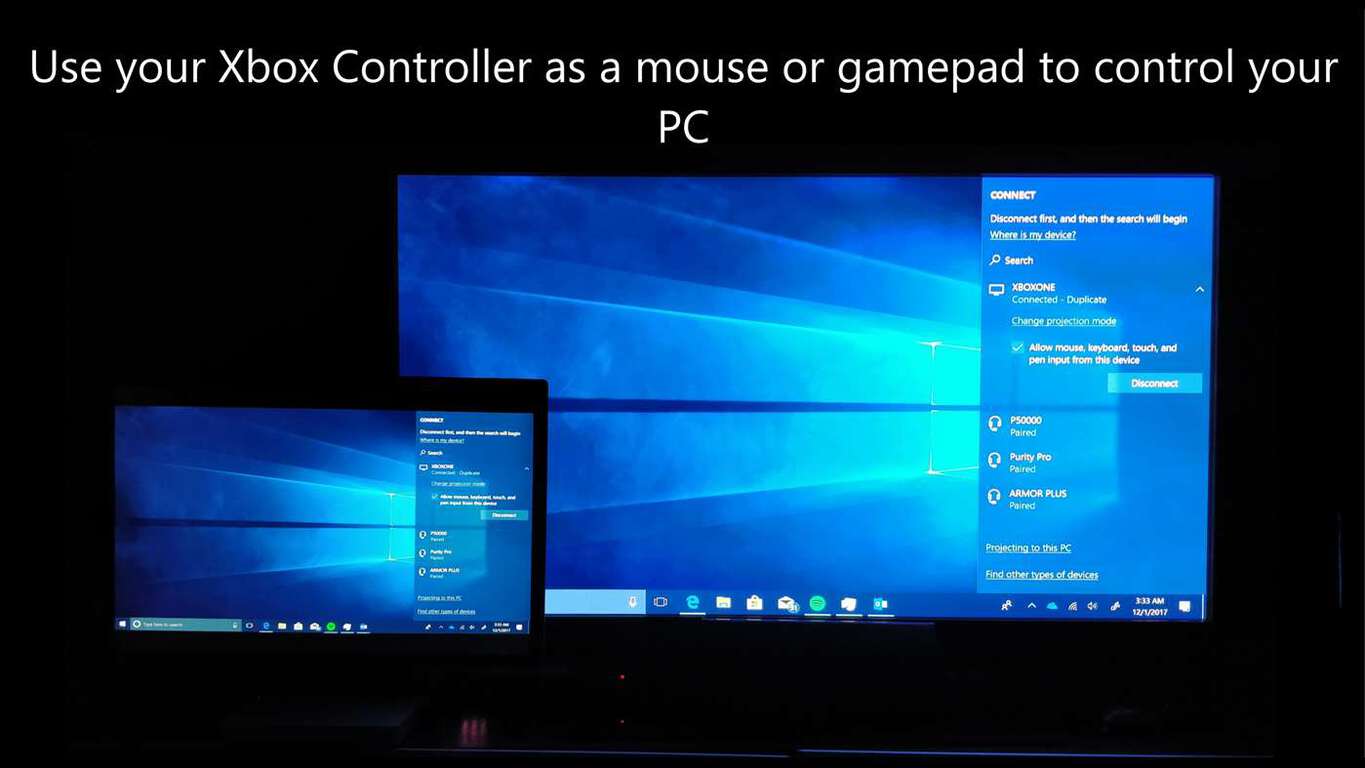 how to use xbox one as a pc