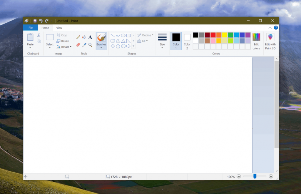 Paint and WordPad both appear as removable optional features in latest ...