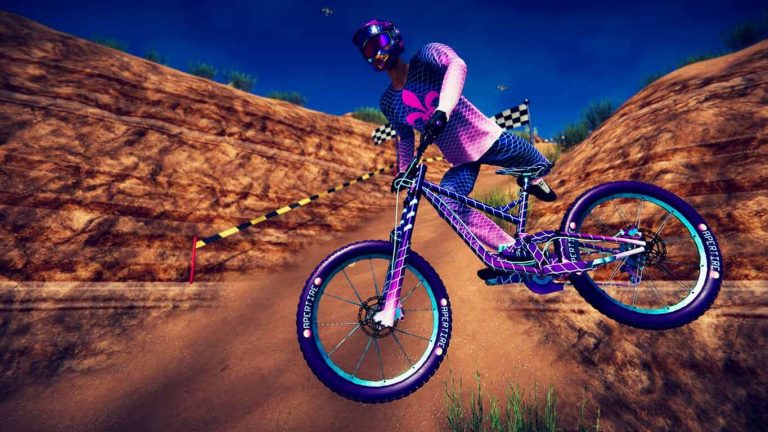 Descenders video game on Xbox One