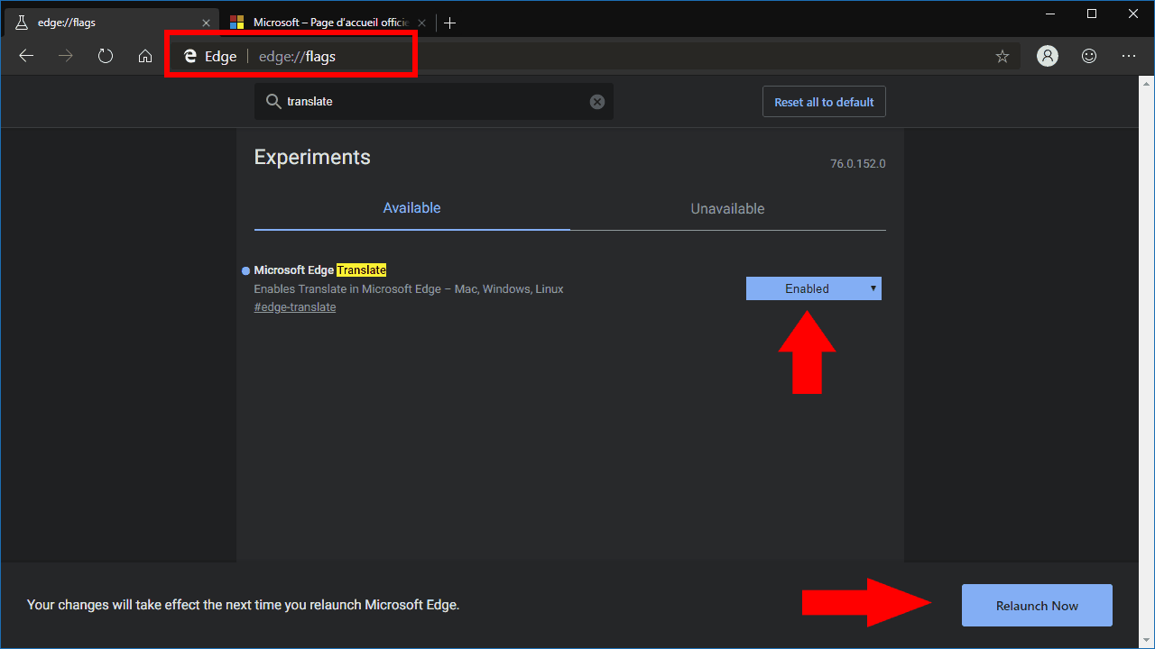 How To Enable Microsoft Translate In The Edge Dev Browser 8042