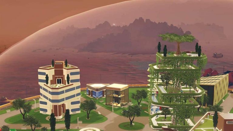 Surviving Mars video game on Xbox One