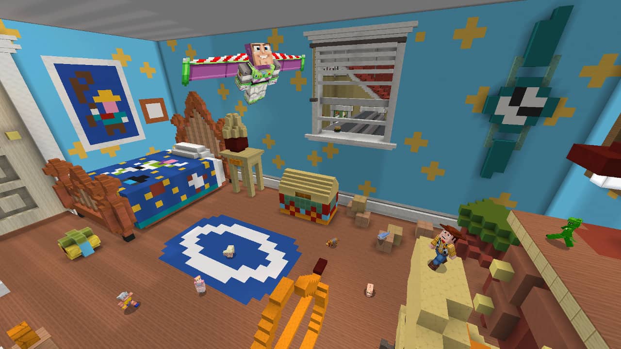 Minecraft Toy Story Mashup Pack Now Available In The Minecraft