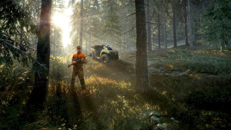 theHunter: Call of the Wild video game on Xbox One