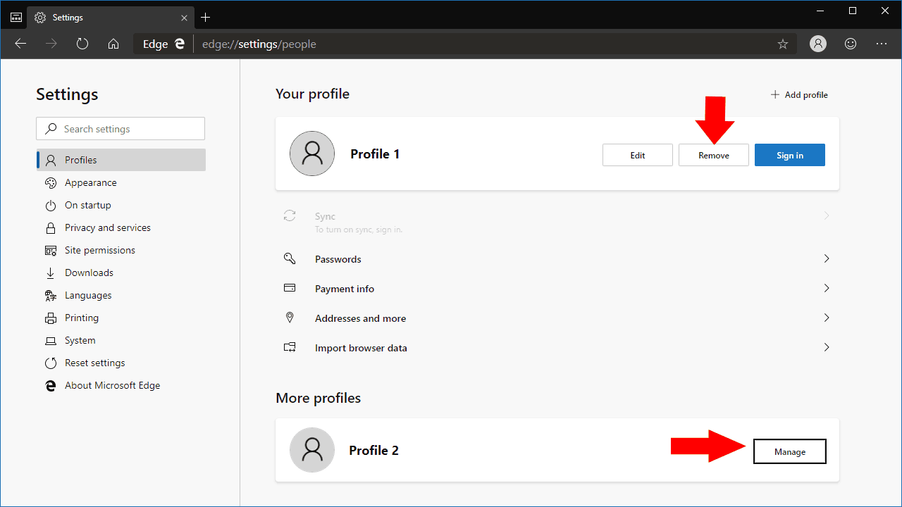 How To Use Profiles A New Feature In Microsoft Edge Insider 6647