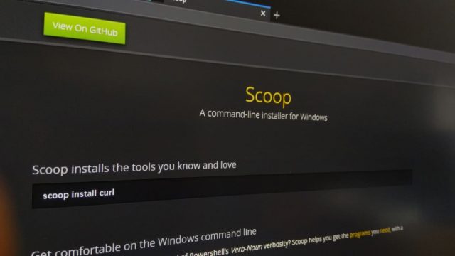 Photo of the Scoop website