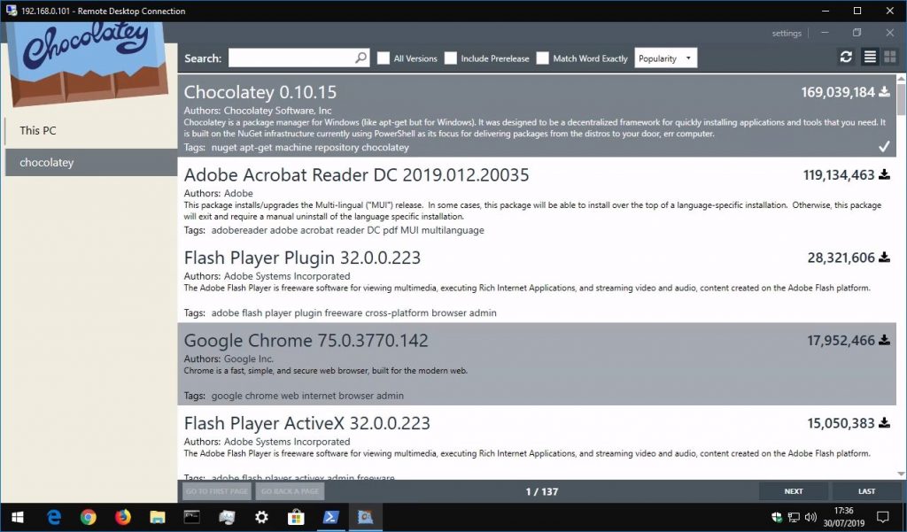 install chocolatey on windows 10