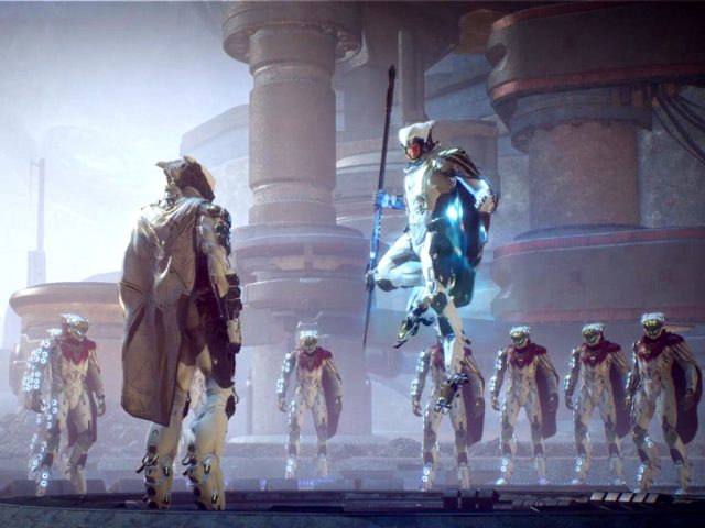 Anthem video game on Xbox One