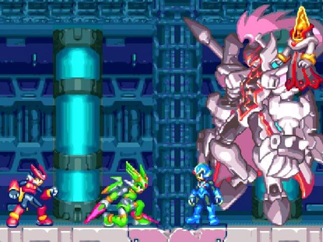 Mega Man Zero/ZX Legacy Collection video game on Xbox One