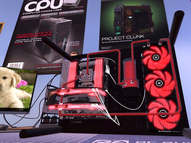 PC Building Simulator video game on Xbox One and Windows 10
