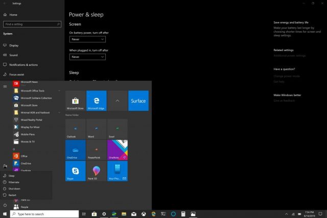 Do you (ever) turn your Windows 10 PC off?