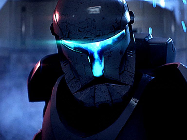 Clone Commando in Star Wars Battlefront II video game on Xbox One