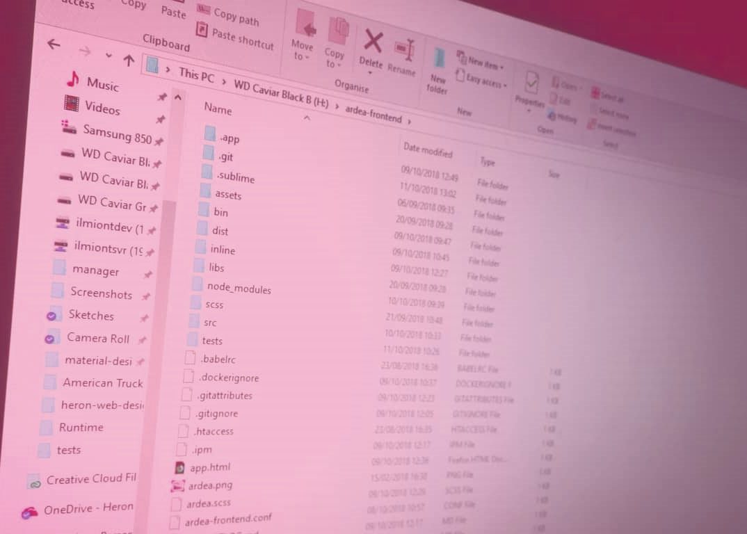 File Explorer in Windows 10