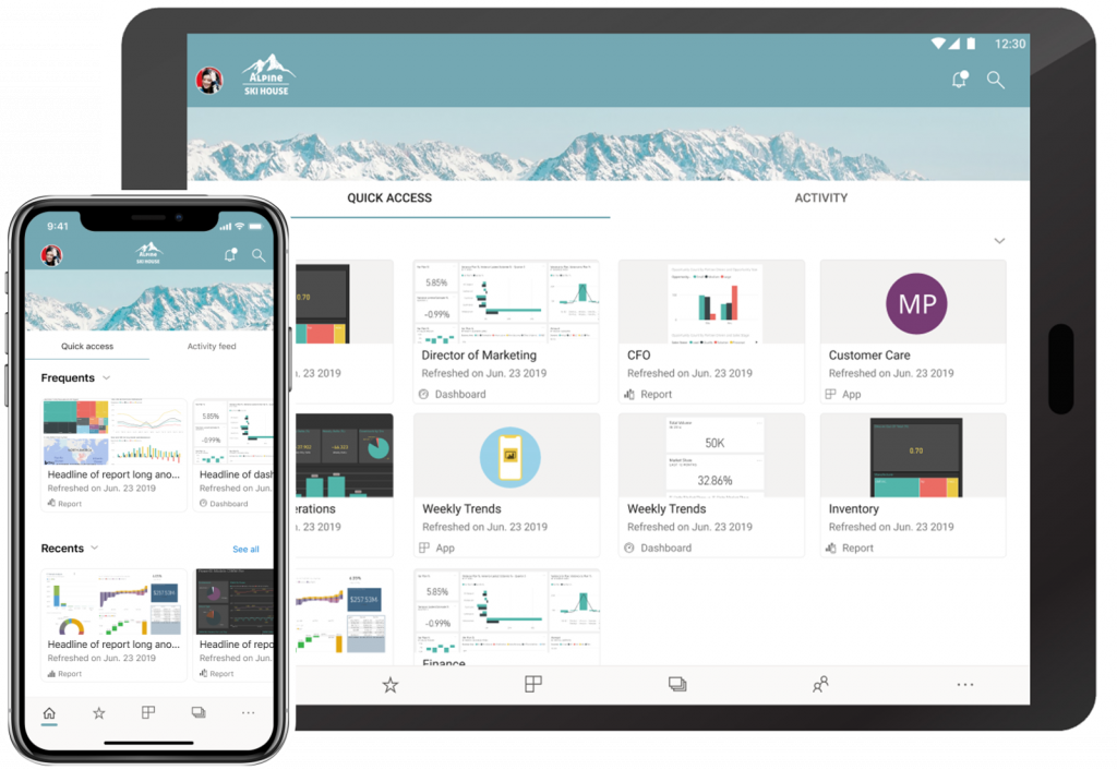 Microsofts Power Bi Apps Update On Ios And Android With Fresh New Look 7185