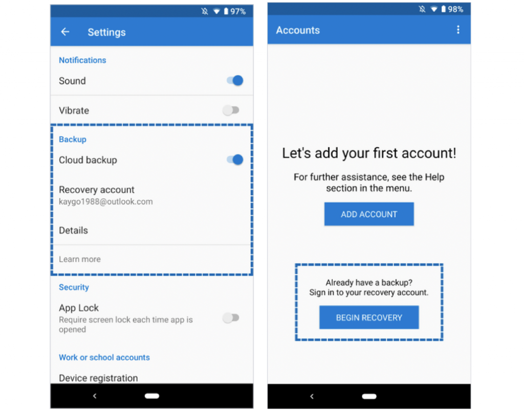 recover google authenticator backup codes