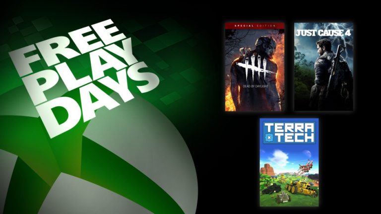 Just Cause 4, Dead by Daylight, and Terra Tech are free to play with Xbox Live Gold this weekend