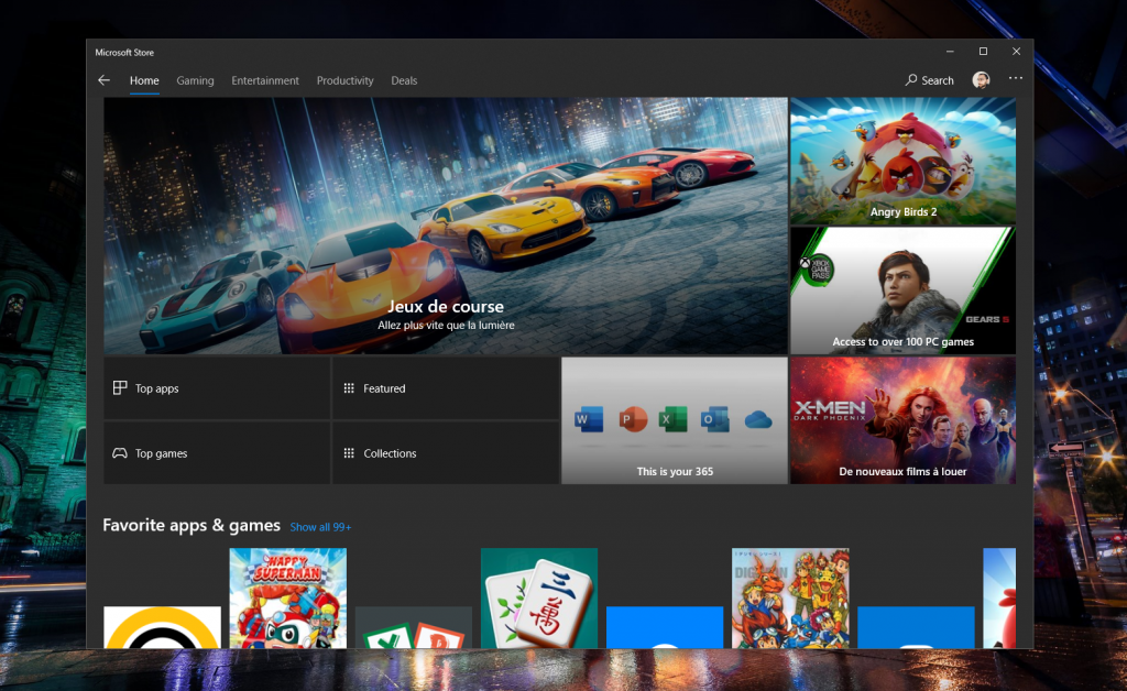 games on the microsoft store